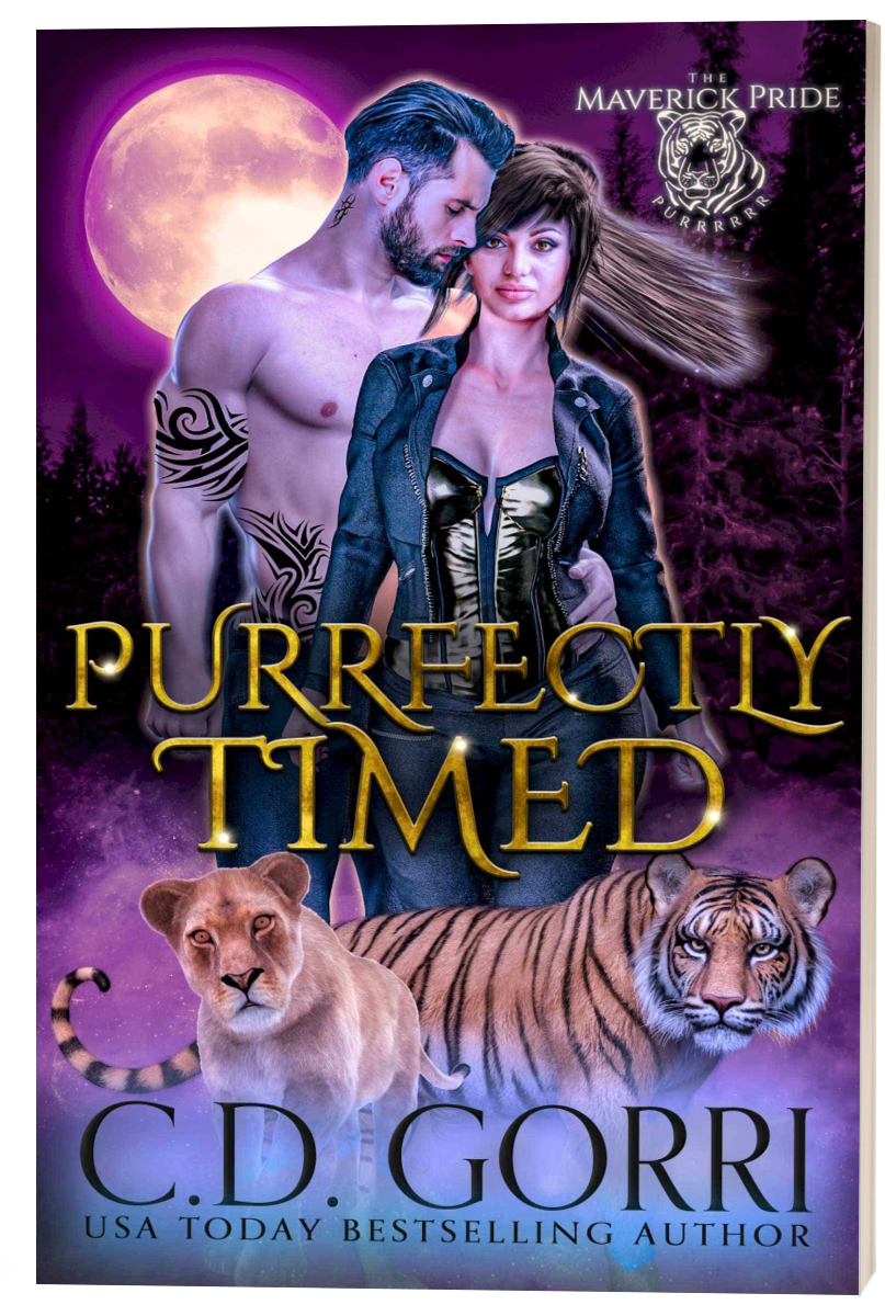 Purrfectly Timed C.D. Gorri, Paranormal Romance YA Urban Fantasy Author